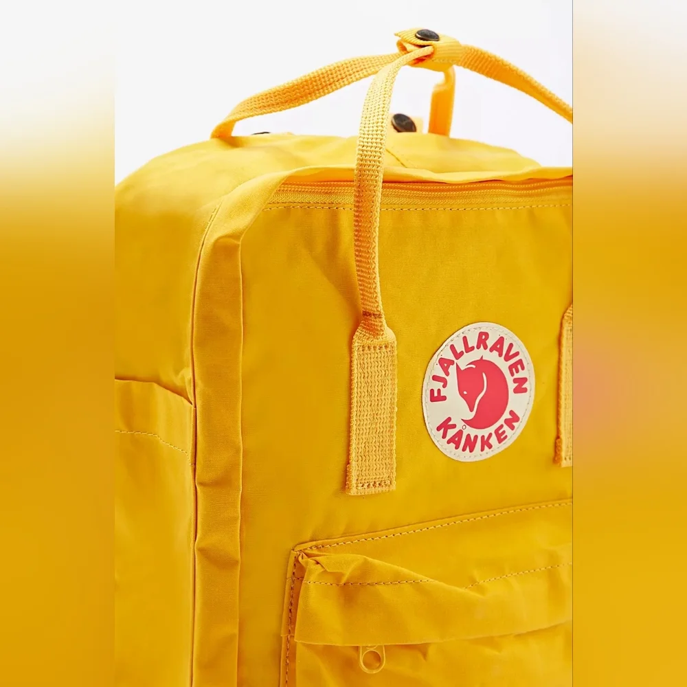 Fjallraven Kanken Classic Warm Yellow Backpack NWT